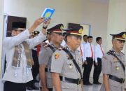 Kapolres Barru Pimpin Sertijab Sejumlah Pejabat Utama