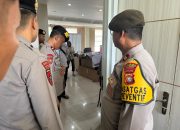 Kasat Samapta Polres Majene Dampingi Tim Supervisi Dit Pamobvit Polda Sulbar Lakukan Asistensi Sistem Keamanan Obvit Waster