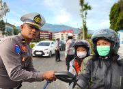 Hari ke-5: Operasi Zebra Pallawa 2025, Satlantas Polres Tana Toraja Gencarkan Sosialisasi Humanis dan Edukasi Keselamatan