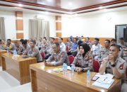 Kapolres Maros Kumpulkan Para Pejabat Utama Dan Kapolsek Jajaran, Instruksikan Dukung Program Prioritas Nasional