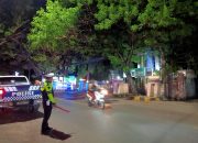 Antisipasi Kecelakaan dan Pelanggaran Lantas, Sat Lantas Polres Jeneponto Gelar Blue Light Patrol di Titik Rawan