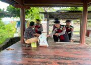 Jaga Situasi Akhir Pekan, Personel Samapta Polres Majene Patroli Kamtibmas ke Objek Wisata Pantai Dato