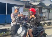 Sat Lantas Polres Sinjai Gelar Gatur Pagi, Awali Operasi Zebra 2025 dengan Pelayanan Prima.