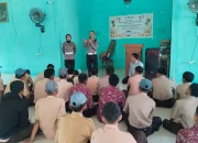 Sat Lantas Polres Pangkep Sosialisasi  Operasi Zebra Pallawa 2025 di SMKN 7 Pangkep