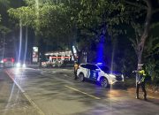 Patroli Blue Light Satlantas Polres Majene Antisipasi Pelanggaran dan Balap Liar di Jalur Trans Sulawesi