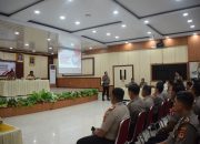 Bangun Integritas dan Solidaritas, Polres Bone Jadi Tuan Rumah Sosialisasi Kepemimpinan Kapolsek