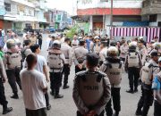 Personil Polres Bantaeng Amankan Eksekusi Lahan di Jalan Mangga