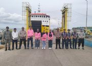 Kapolsek Bontomatene Pimpin Personil Siapkan Posko Ops Lilin 2025 di Pelabuhan Pammatata