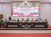 Kapolres Bone Akbp Sugeng Setio Budhi Hadiri Rakor Forkopimda Jelang Nataru