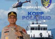 Kapolres Jeneponto Ucapkan Selamat di HUT ke-75 Korpolairud