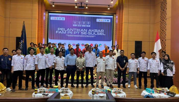 FAM PII Se-Sulsel Resmi Dilantik, Siap Hadapi Tantangan Pembangunan Nasional