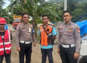 Satlantas Polres Sinjai Tindak Truk Material Proyek yang Langgar Kelas Jalan di Bulupoddo.