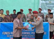 Kasat Reskrim Polres Luwu Pimpin Bansos, Iptu Ibnu Robbani : Polri Untuk Masyarakat