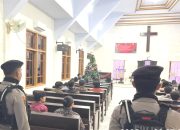 Polres Majene Gelar Pengamanan Ketat Ibadah Perayaan Natal GPBI di Gereja GPIB Immanuel