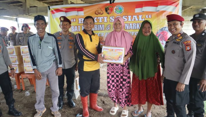 Kapolres Jeneponto Gelar Bakti Sosial dan Jelajah Alam dalam Rangka HUT Reserse ke-78