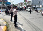 Aksi Mahasiswa SPMM Tolak Aktivitas Tambang Dikawal Ketat Personel Polres Majene