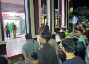 Kabag Ops Polres Enrekang Pimpin Apel Konsolidasi Usai Pengamanan Aksi di Pengadilan Negeri