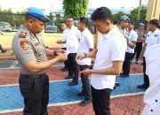 Propam Polres Maros Gelar Gaktiplin, Cek Handphone Hingga Surat Surat Personel