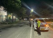 Satlantas Polres Majene Gelar Patroli Blue Light, Ciptakan Keamanan Lalu Lintas di Malam Hari