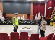 Patroli Natal, Ditlantas Polda Sulbar Sasar Gereja di Mamuju, Jamin Ibadah Aman dan Lalu Lintas Lancar