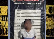 Selang Beberapa Jam Kejadian Tim Pegasus Resmob Polres Jeneponto Ungkap Pencurian Kabel PLTB, Dua Pelaku Diamankan