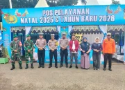 Pastikan Pengamanan Nataru Aman dan Kondusif, Kasat Lantas Turun Langsung Bersama Petugas Gabungan Operasi Lilin