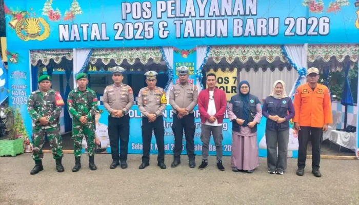 Pastikan Pengamanan Nataru Aman dan Kondusif, Kasat Lantas Turun Langsung Bersama Petugas Gabungan Operasi Lilin