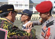Polres Toraja Utara Laksanakan Apel Gelar Pasukan Ops Lilin-2025, Siap Amankan Nataru Libatkan Ratusan Personel