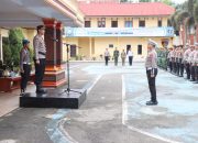 Wakapolres Tana Toraja Pimpin Kesiapan Pengamanan Nataru Melalui Apel Gelar Pasukan