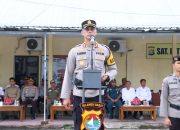 Kapolres Majene Pimpin Apel Gelar Pasukan Operasi Lilin 2025, Wujudkan Pengamanan Optimal Nataru