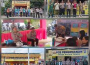 Jelang Perayaan Natal dan Tahun Baru, Kapolres Toraja Utara Tinjau Kesiapan Pos Operasi Lilin 2025