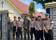 TNI–Polri Bersinergi, Pengamanan Gereja di Majene Diperketat Jelang Natal