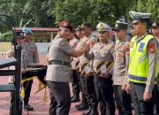 Berdedikasi Dalam Melayani Masyarakat, KRI Enrekang Diganjar Penghargaan dari Kapolres