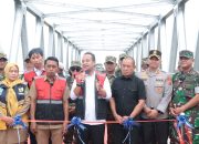 Kapolres Bersama Forkopimda Sidrap Sambut Kunjungan Gubernur Sulsel di Kabupaten Sidrap