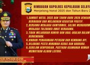 Searah Kebijakan Kapolri, Kapolres Selayar Keluarkan Imbauan Sambut Natal dan Tahun Baru 2025