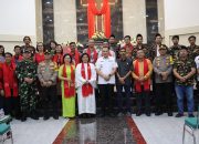 Pastikan Ibadah Natal Aman, Kapolres Maros Bersama Forkopimda Pantau Gereja dan Pos Pengamanan