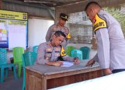 Pastikan Ops Lilin 2025 Berjalan Optimal, Kapolres Majene Tinjau Pos Pengamanan Natal di Gereja GPIB Immanuel