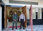 Sterilisasi Ketat Jelang Perayaan Hari Natal, Polres Majene Pastikan Kapel Santo Paulus Aman dan Kondusif