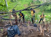 Gerakan Tanam Pohon Jadi Tradisi Baru Inovatif di Polda Sulbar saat Naik Pangkat.