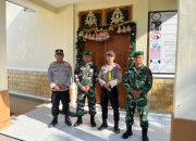 Beri Rasa Aman, Personel Ops Lilin 2025 Polres Majene Amankan Ibadah Jemaat GPIB Immanuel Majene