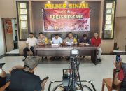 Polres Sinjai Gelar Press Release akhir Tahun, Paparkan Capaian Penyelasaian Perkara