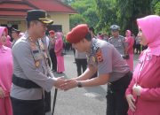 40 Personel Polres Wajo Resmi Naik Pangkat, Kapolres Dorong Peningkatan Kinerja dan Pengabdian