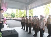 Kapolres Parepare Kukuhkan Kenaikan Pangkat 92 Personel Polres Parepare dan Brimob