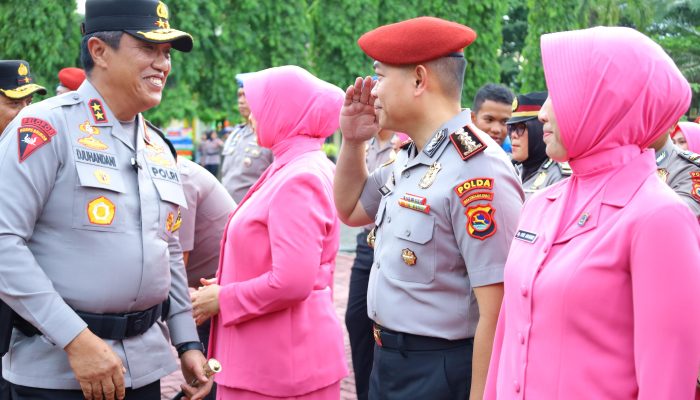 Kapolda Sulsel Pimpin Upacara Laporan Kenaikan Pangkat Personel Polri dan PNS Polri Periode 1 Januari 2026