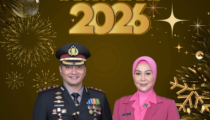 Awali 2026, Kapolres Gowa Bersama Jajaran Ucapkan Selamat Tahun Baru untuk Warga Gowa