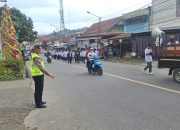 Aman dan Lancar, Polres Tana Toraja Amankan Jalan Sehat Kerukunan Bernuansa Ekologis