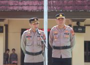 Apel Farewell And Welcome Parade Iringi Pisah Sambut Kapolres Mamasa