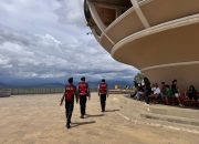 Patroli Kota Sat Samapta Polres Tana Toraja Jaga Keamanan di Pusat Keramaian