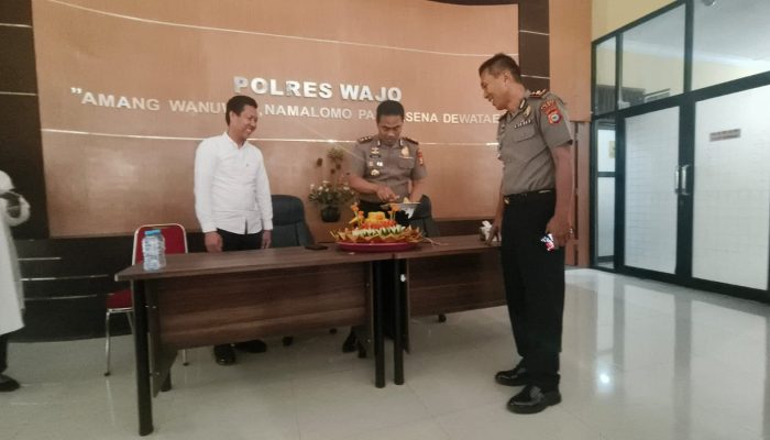 Polres Wajo Gelar Peringatan HUT Intelkam Polri ke-80