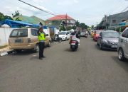Satlantas Polres Bone Pamtur Lalin dan Pengawalan Jalan Sehat HAB Ke-80 Kemenag RI